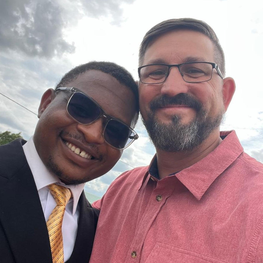 Dustin's first trip to the LivingStone International University campus