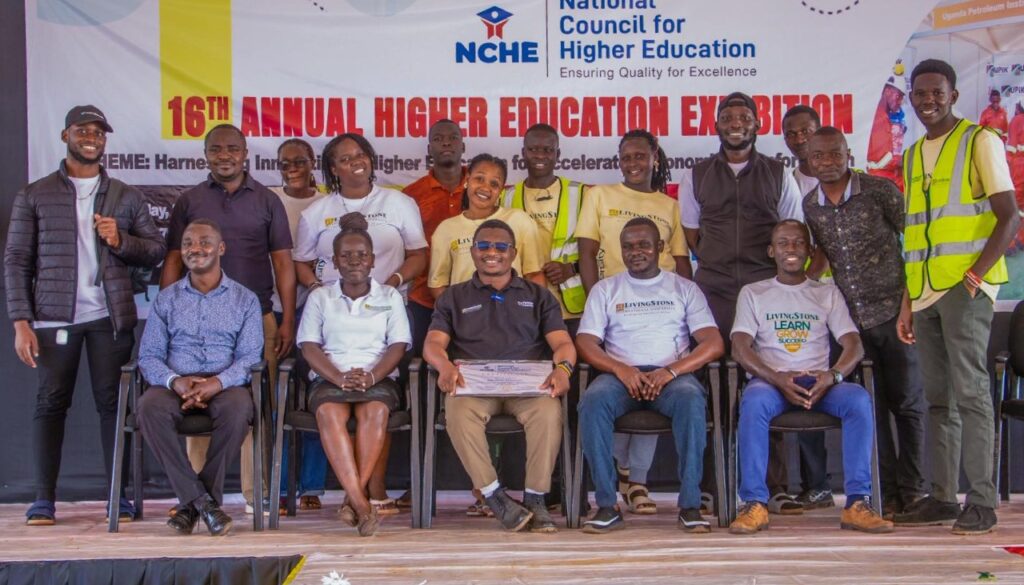 Wrapping up the #NCHE16thExhbition with top honors as Best Overall Exhibitors in the Provisionally Licensed Universities Category, a true reflection of innovation and teamwork.